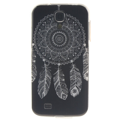 

Black wind chimes Pattern Soft Thin TPU Rubber Silicone Gel Case Cover for SAMSUNG Galaxy S4 I9500