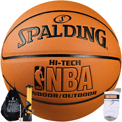 

Spalding 7-4418 Graffiti Series PU Blue Ball indoor&outdoor basketball