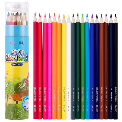 

Deli Wooden color pencil oily color pencil