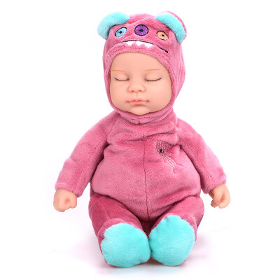 

BIEBER cute little bear plush toy sleeping doll simulation baby comfort doll doll doll coffee