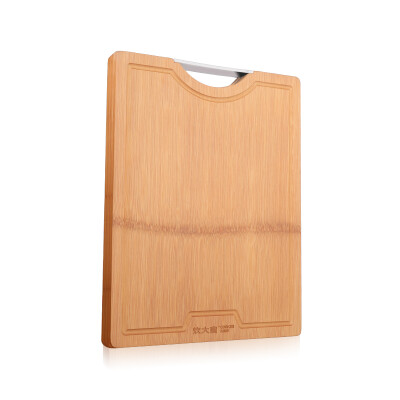 

Cooking big Wong natural bamboo chopping board cutting board thickened non-stitching anti-skid cutting board 38 * 26cm