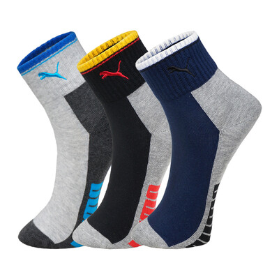 

Jingdong supermarket PUMA Puma socks men&39s leisure in the tube sports cotton socks 3 pairs of M-2923-3 mixed color