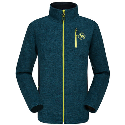 

Camel brand outdoor men catch fleece P5W209132 possession blue XL