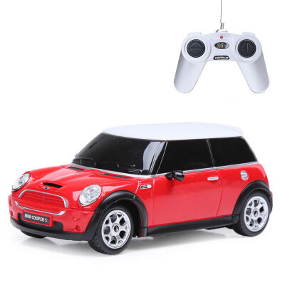 

Rastar remote control car 1:24 BMW Mini Cooper  remote control car model 15000 red