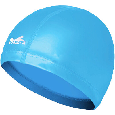 

YINGFA Swimming Cap Men and Women Breathable Swimming Cap PU Coated Swimming Cap