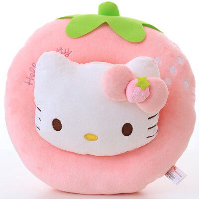

Hello Kitty Catty Cat Fruits Series Multi-Plush Toys Подушка Многофункциональная подушка для подушки подушки для подушки для автомобиля KT2012-1 Pink