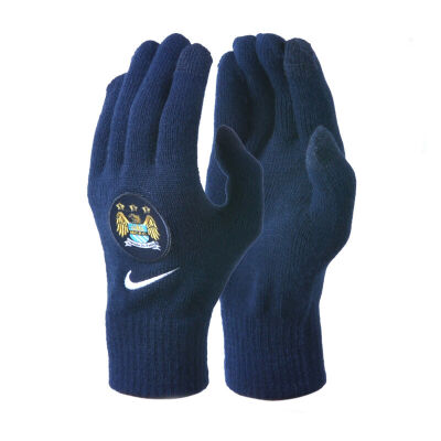 

Nike NIKE warm gloves touch screen men and women riding knitting winter warm fans Manchester City NWGF3416  / M