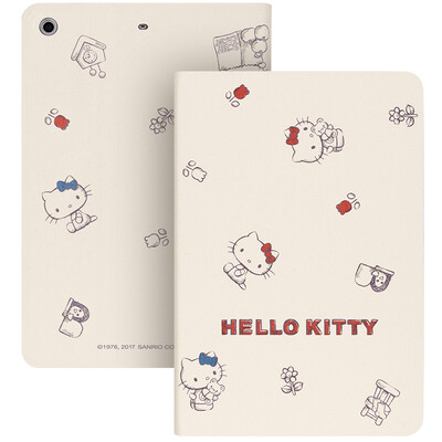 

Hello Kitty IPad mini1 / 2/3 защитная крышка / защитная оболочка мультфильма Intelligent Sleep кобура Краткое Yuekai Di