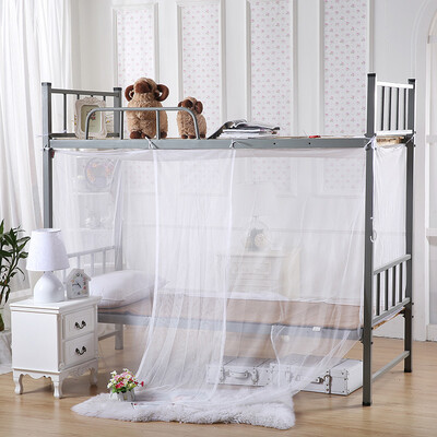 

【Jingdong Supermarket】 100 Fortune (byford) mosquito net up and down bed single 1.2 meters high and low bed for encrypted white