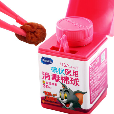 

Ай Хейно медицинской стерилизация хлопок тампон 30 в повидон-йод (содержащие щипцы)