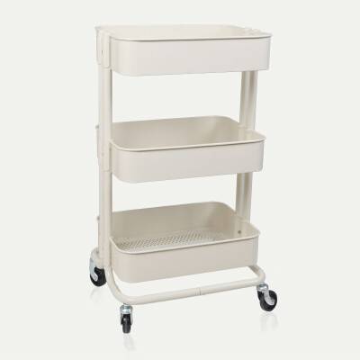 

Medas 3 tiers mobile storage rack cart