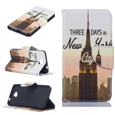 

Tower Design PU Leather Flip Cover Wallet Card Holder Case for Microsoft Lumia N650