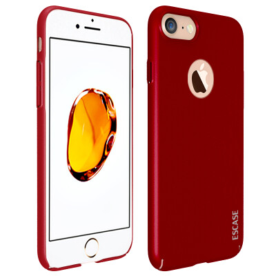 

ESCASE Apple iPhone7 phone case iPhone7 mobile phone case Apple phone case all-inclusive paint skin feeling series hard shell 47 inches New Year version of the Chinese red