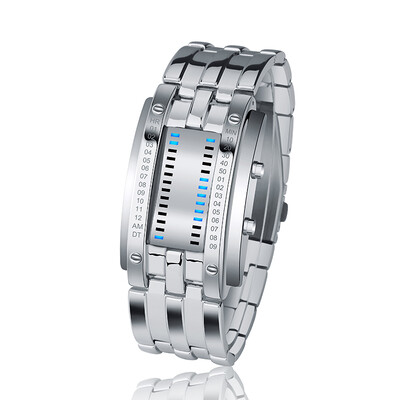 

Mom beauty (skmei) watch men and women outdoor sports fashion smart Bluetooth charging LED watch W03 black