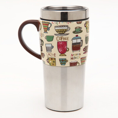 

Aloft Green Evergreen Модная керамическая кружка сшивания Micro-Insulation Cup из нержавеющей стали Американская подушка с чашкой кофе 3MCS1963