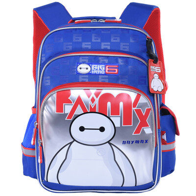 

Disney (Disney) white children bag light cartoon shoulder bag second grade primary school student bag IB0020A treasure blue