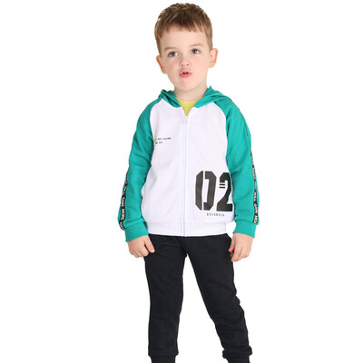 

Balbara (BALABALA) children's clothing boys set children's baby children's long-sleeved pants two-piece suit male 28041171105 purple blue 90