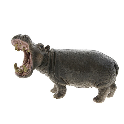 

Si Le Schleich German brand toys handmade paint color wild animal simulation animal model 3 years old children puzzle early teaching aids - Hippo SCHC14681