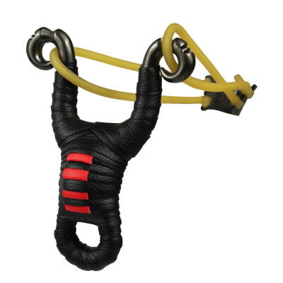 

Pioneer with high hardness of the metal reflexed traditional casting stainless steel slings with rubber band non-solid wood outdoor Tibetan antelope large black (with steel ball 100 + rubber band 2 pay)