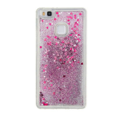 

Dynamic Quicksand Glitter Liquid Soft TPU Case Cover For HUAWEI P9LITE