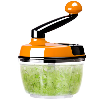 

Jingdong supermarket] the United States and the deduction of multi-functional vegetable chopper pressure handmade manual chopper machine yellow 1.5L capacity (for 1 to 3 people