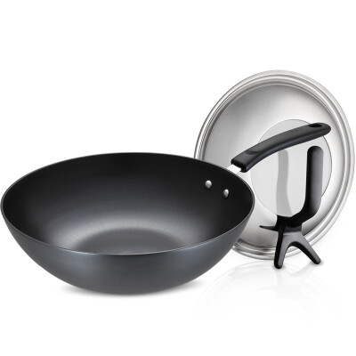 

Jingdong supermarket] Ai Shida 30CM rust can not wok no coated wok WG8330QN Induction Cooker wok pan