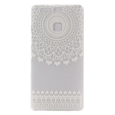 

Skirt flower Pattern Soft Thin TPU Rubber Silicone Gel Case Cover for HUAWEI P9