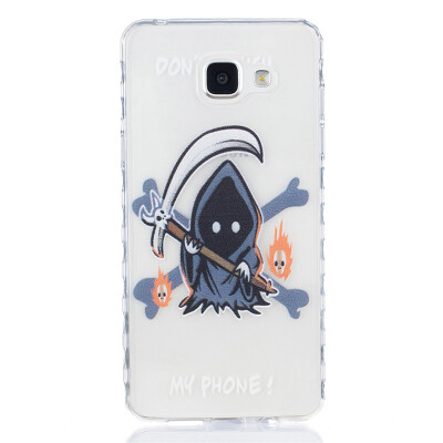 

Grim Reaper Pattern Soft Thin TPU Rubber Silicone Gel Case Cover for SAMSUNG GALAXY A5 2016A510