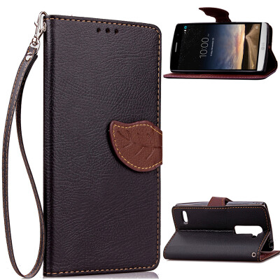 

Black Design PU Leather Flip Cover Wallet Card Holder Case for LG Ray