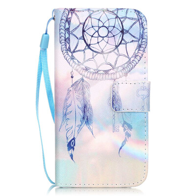 

Windbell Style PU Leather Flip Cover Wallet Card Holder Case for Iphone 7