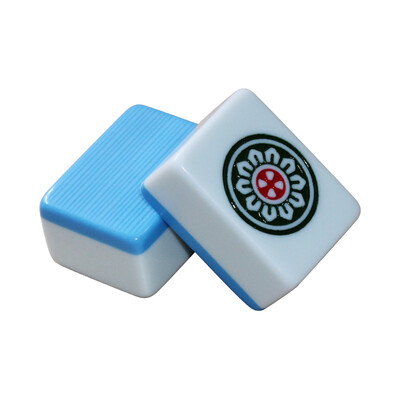 

Yong Xin Mahjong brand large medium mahjong brand household hand mahjong 42mm jade color