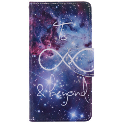 

Starry Sky Design PU Leather Flip Cover Wallet Card Holder Case for SONY X Performance