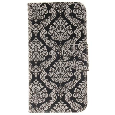 

Totem flowers Design PU Leather Flip Cover Wallet Card Holder Case for LG G5