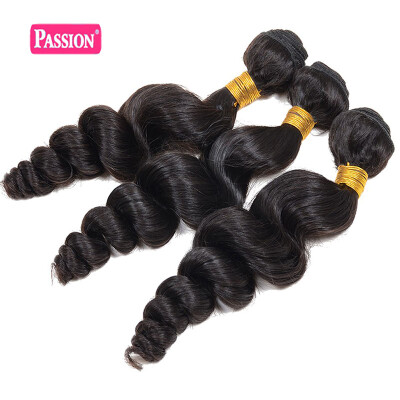 

Beauty Healthy Loose Wave Brazilian Virgin Hair 3 Bundles Unprocessed Human Virgin Hair Glossy 8A Grade Brazilian Loose Wave