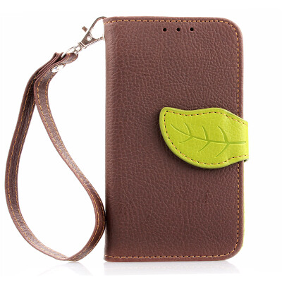 

Brown Design PU Leather Flip Cover Wallet Card Holder Case for Samsung Galaxy S4 Mini/I9190