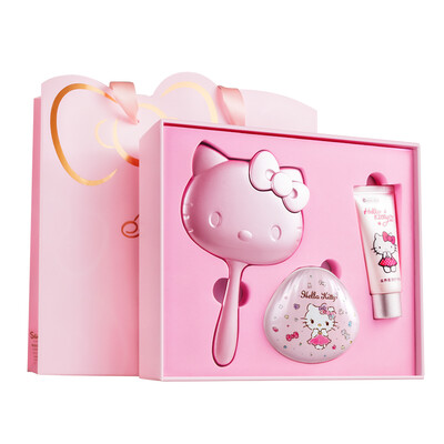

HELLO KITTY зарядка сокровище ручка зеркала + зеркало + Miye творческого подарок Нового года отправить его подруге подарок на день рождения отправить подарочные коробки с высокосортной возлюбленной мешок, содержащей эксклюзивную любовью 6661