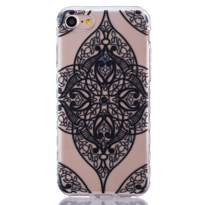 

Black love Pattern Soft Thin TPU Rubber Silicone Gel Case Cover for IPHONE 7