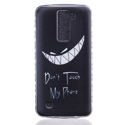 

Bad laugh Pattern Soft Thin TPU Rubber Silicone Gel Case Cover for LG K7K8