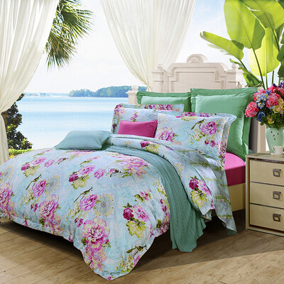 

FUANNA cotton bed set/bed kit (duvet cover/bed sheet/pillowcase)