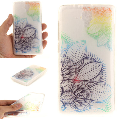 

Dream flower Pattern Soft Thin TPU Rubber Silicone Gel Case Cover for Lenovo A536