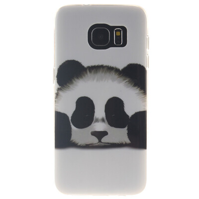 

Обложка Panda шаблон Мягкий тонкий ТПУ резиновый силиконовый гель чехол для SAMSUNG GALAXY S7 Edge