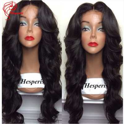 

Hesperis 150 Density Brazilian Virgin Body Wave Glueless Full Lace Human Hair Wigs With Baby Hair