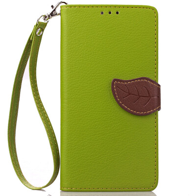 

Green Design PU Leather Flip Cover Wallet Card Holder Case for Huawei Y5 II