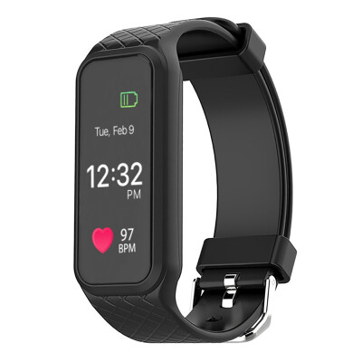 

Makibes L38I Bluetooth 4.0 Smart Bracelet Heart Rate Monitor Fitness Tracker with Color Screen for Android iOS