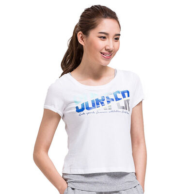 

Anta (ANTA) Women's Set 16628175-1 T-Shirt Vest Knit Two-piece Set Sports Fitness Blouse Pure White / BC17 Gray Gray Ash XS