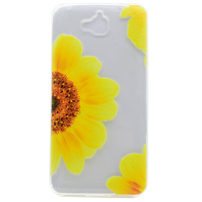 

Sunflower Pattern Soft Thin TPU Rubber Silicone Gel Case Cover for Huawei Y6 ProHonor Play 5XEnjoy 5