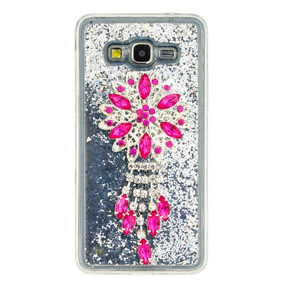 

Динамический Quicksand Блеск наливные Мягкая ТПУ чехол для SAMSUNG J5