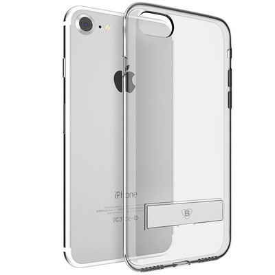 

BIAZE Apple 7/8 телефонный футляр iPhone7 / 8 защитный чехол металлический кронштейн все включено противоскользящая раковина JK83- серебро