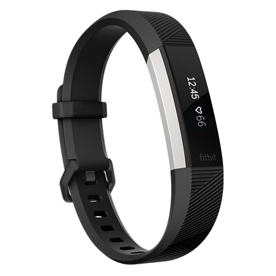 

Fitbit Alta HR Smart Fashion Heart Rate Bracelet Автоматическое распознавание движения Частота сердечных сокращений Мониторинг в реальном времени Автоматическая запись вовремя Caller ID VO2Max Измерение Черный S