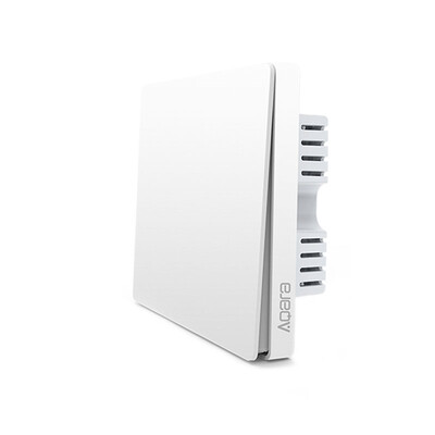 

MI Aqara Wall Switch Xiaomi Control Mijia App Умный дом Пульт дистанционного управления ZigBee (с нейтральным - одиночная кнопка)